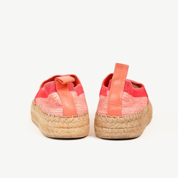 Louis Vuitton Pink Shore Postcard Embroidered-Logo Espadrilles - Picture 4 of 10